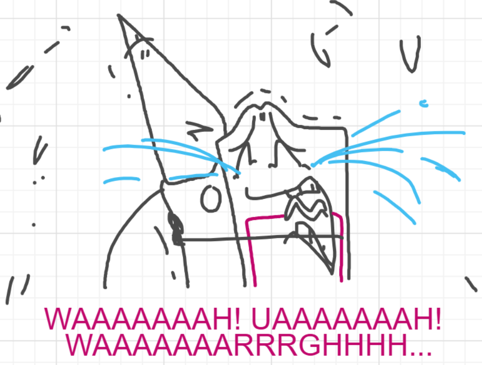 A panel from I've Been Everywhere, Man, episode nine of the Board Boards object show by Furretwalk/WalkingFurret.